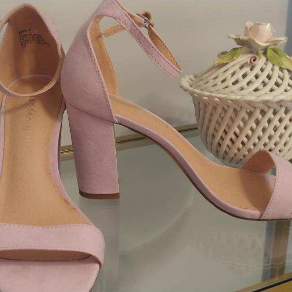 New Lavender Suede heels